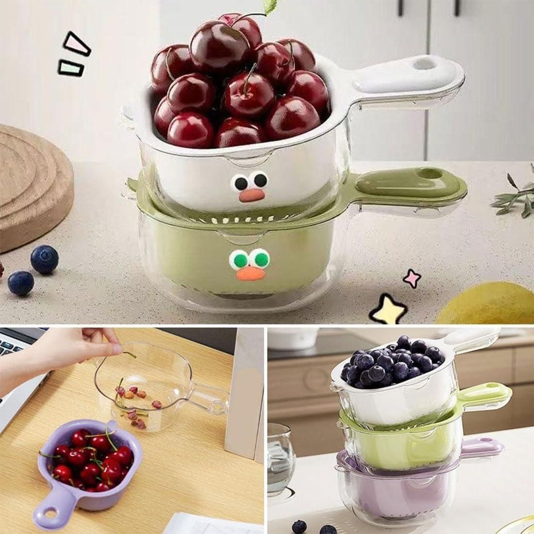 Cute Veggie & Fruit Strainer
